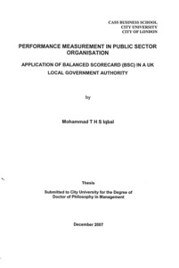 Balanced scorecard dissertations and thesis format
